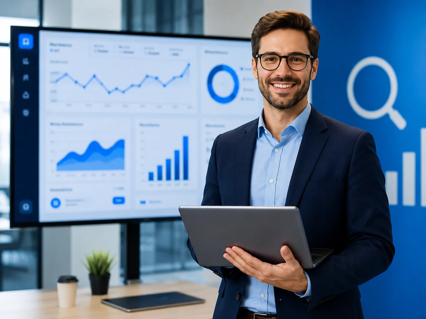 SEO consultant helping businesses improve Google visibility